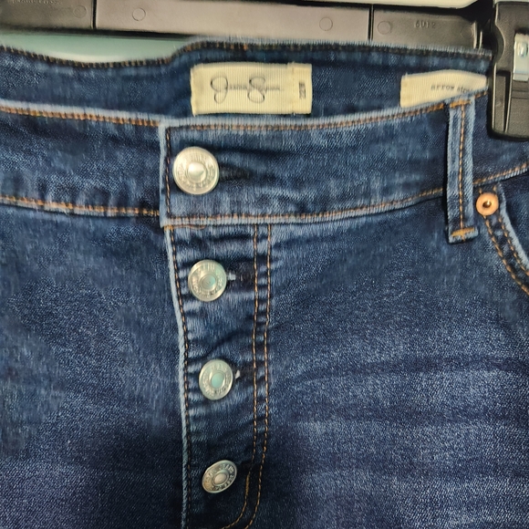 Jessica Simpson Arrow Straight Faded Jeans. Size 22W Short. - Picture 3 of 6